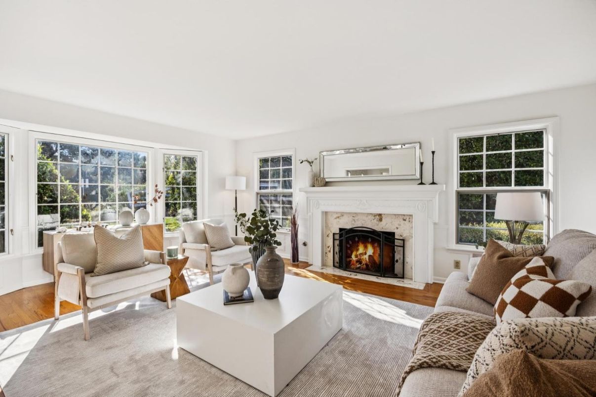 Fireplace, Interior, Living room, Wood Texture Flooring