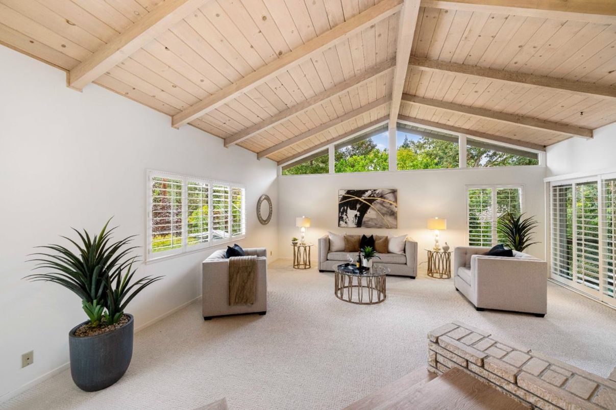 Interior, Living room, Wooden Beams, Wooden Ceilings