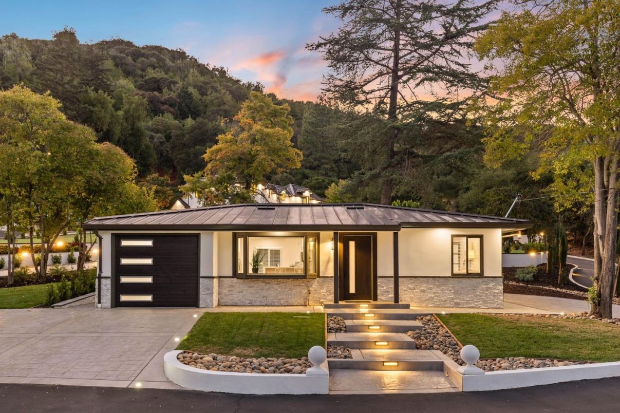 Attached, Backyard, Exterior, Facade, Ranch