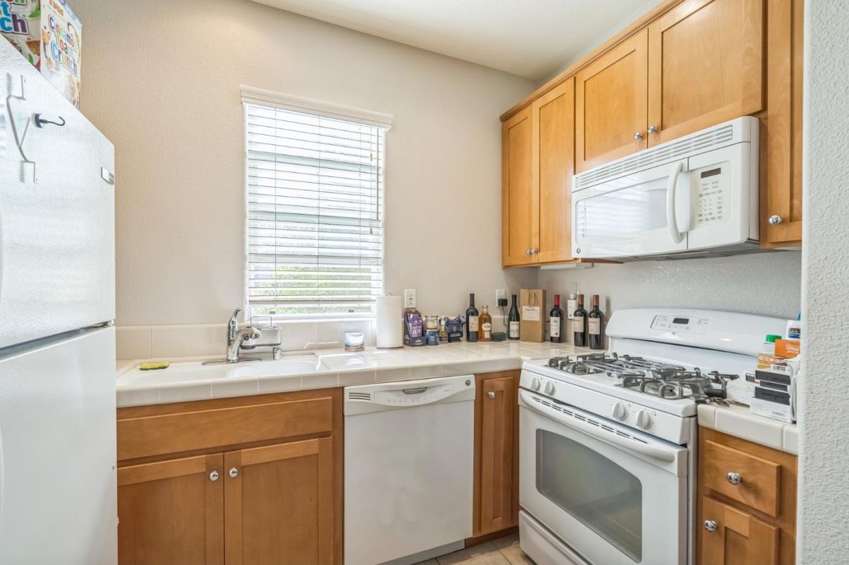 Interior, Kitchen, Tile Countertops