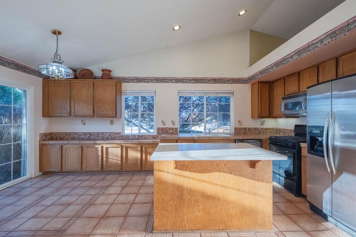 Interior, Kitchen, Pendant Lights, Recessed Lighting