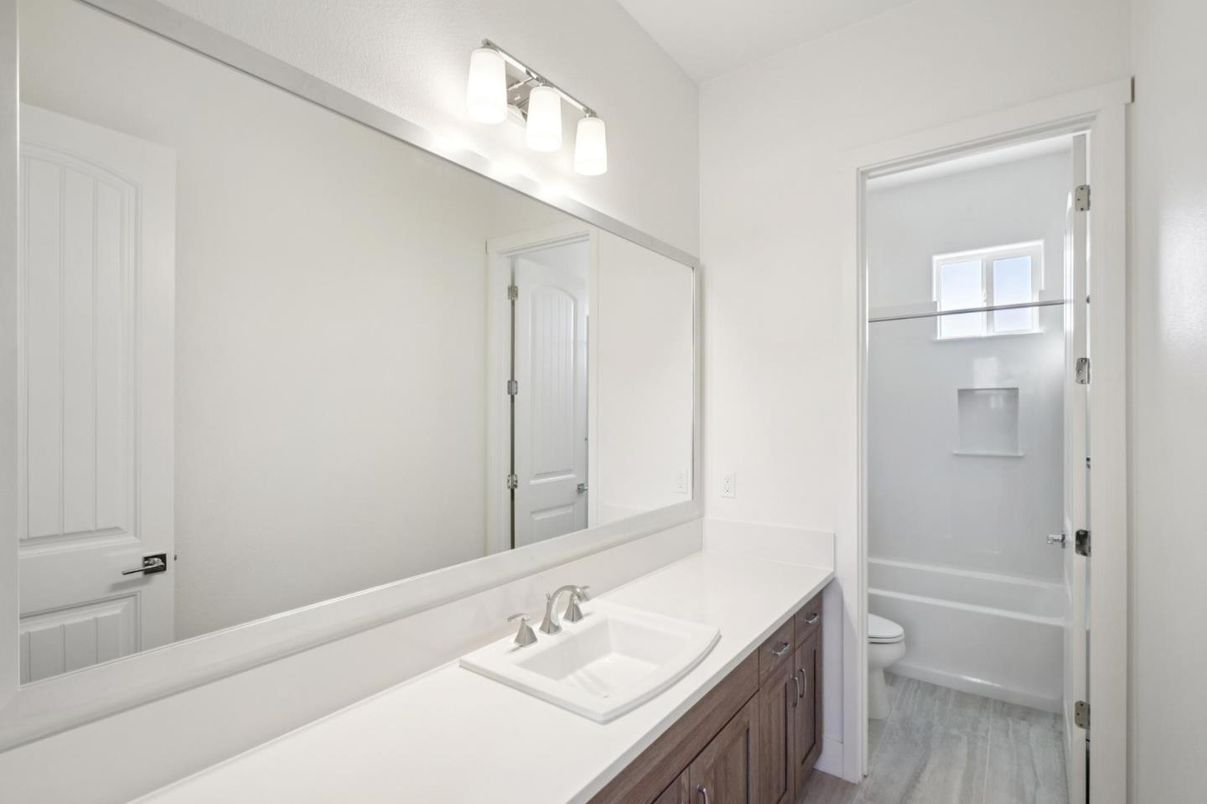 Bathroom, Interior, Wood Texture Flooring