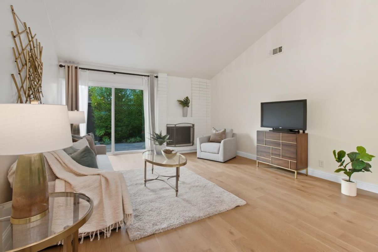 Fireplace, Interior, Living room, Wood Texture Flooring