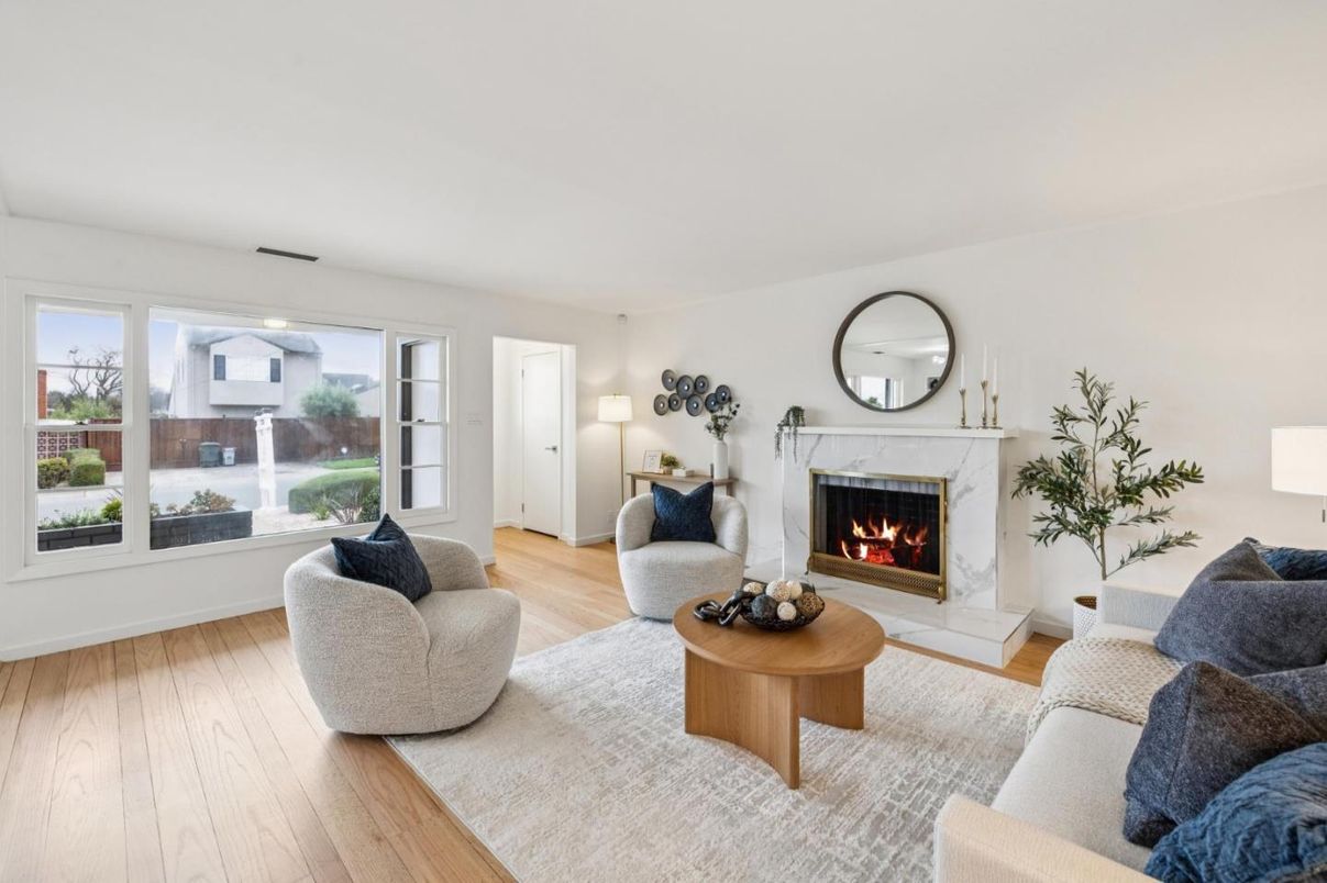 Fireplace, Interior, Living room, Wood Texture Flooring