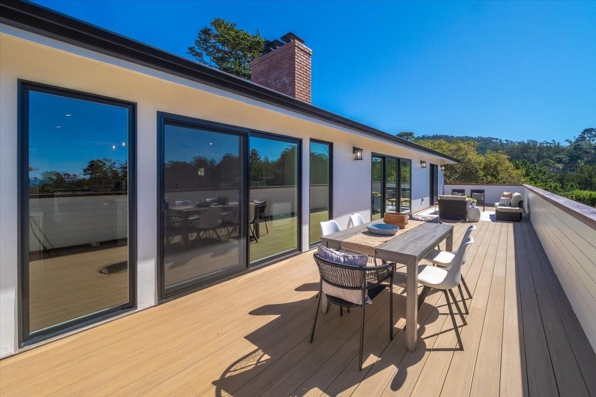 Exterior, Wood Texture Flooring