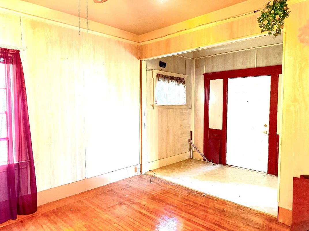 Empty room, Interior, Wood Texture Flooring