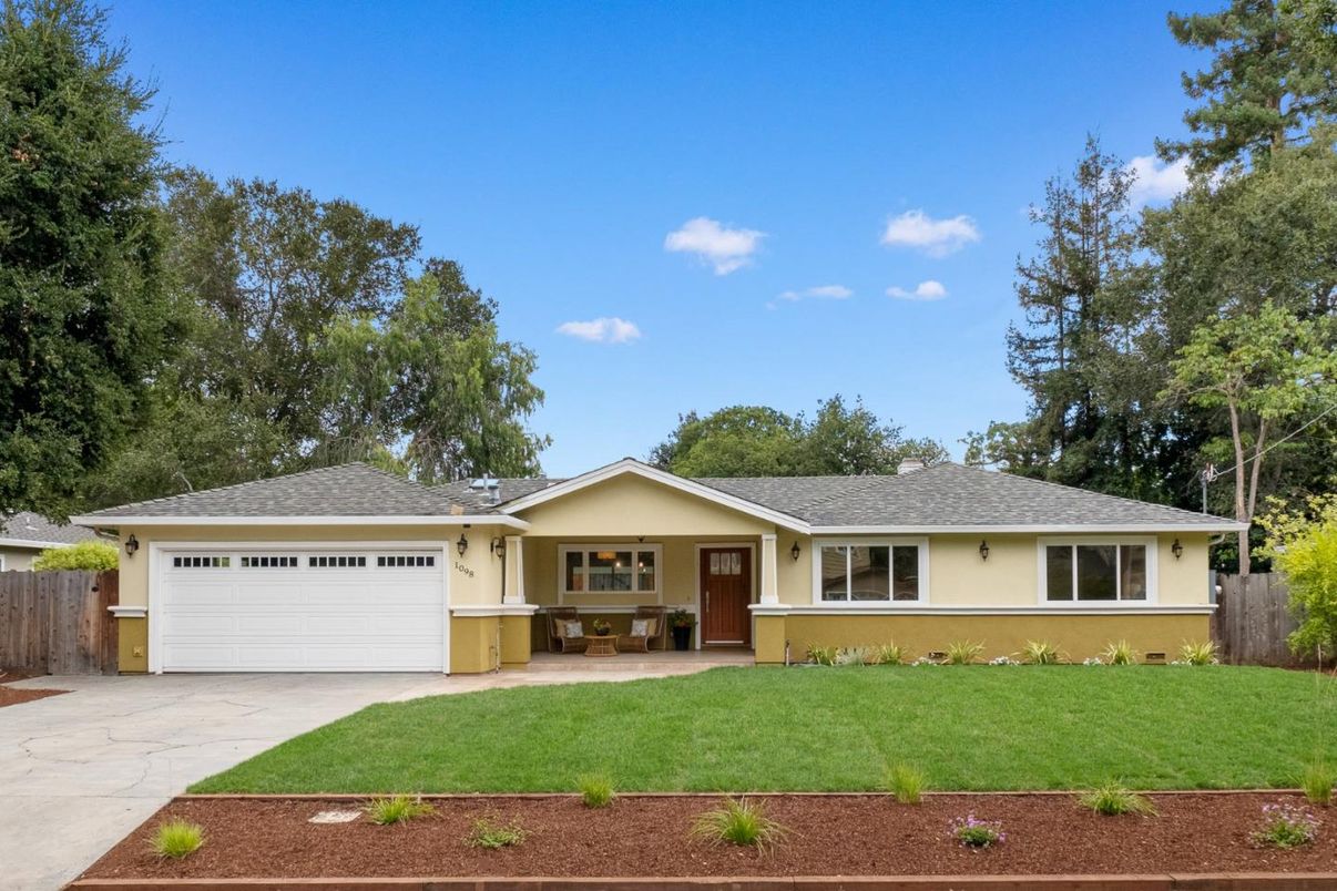 Attached, Backyard, Exterior, Facade, Ranch