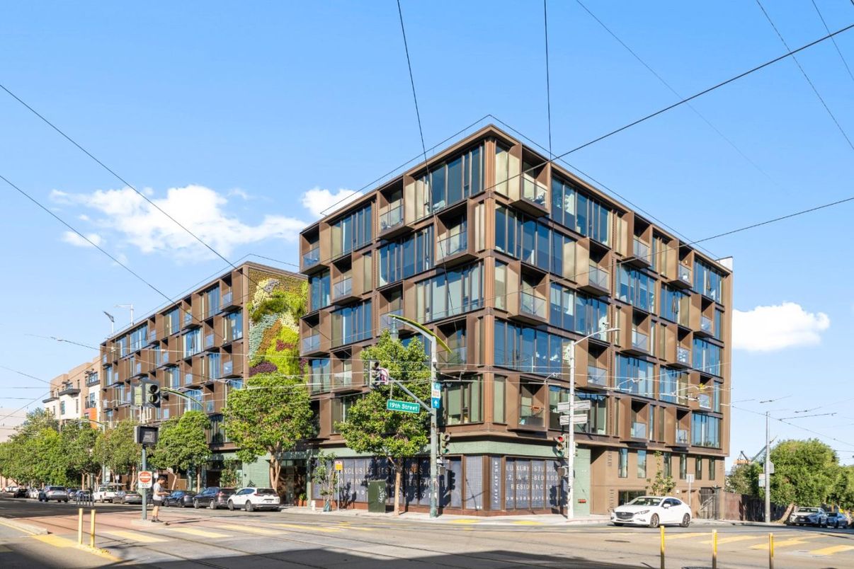 Exterior, Facade, Condo Building