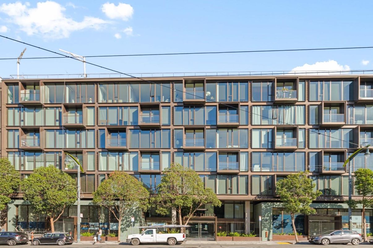 Exterior, Facade, Condo Building