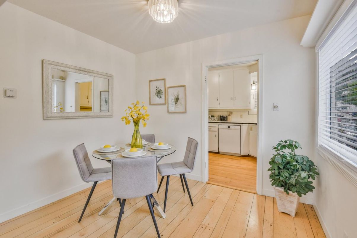 Dining room, Interior, Wood Texture Flooring