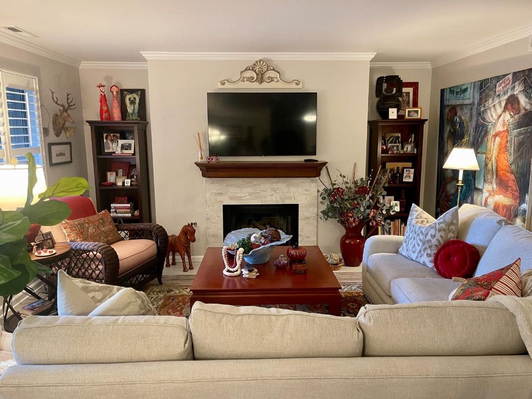 Fireplace, Interior, Living room