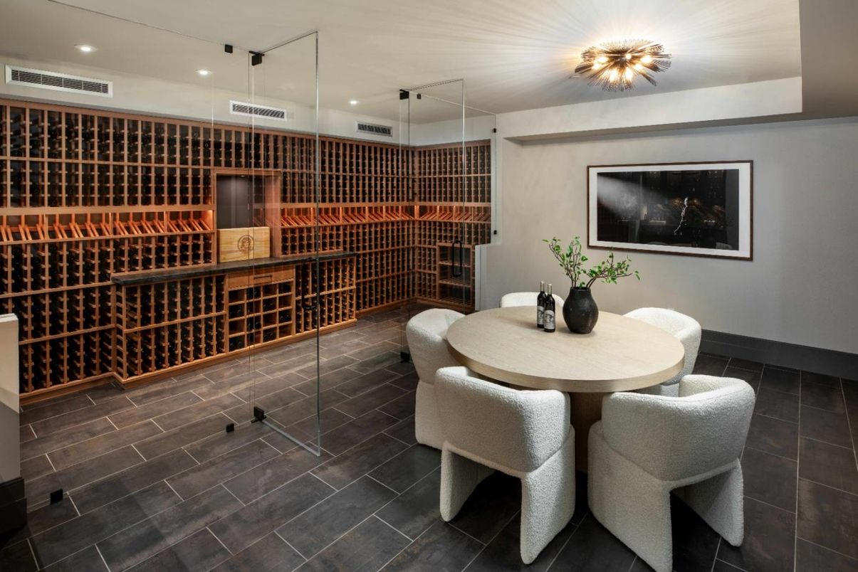 Interior, Recessed Lighting, Wine Storage