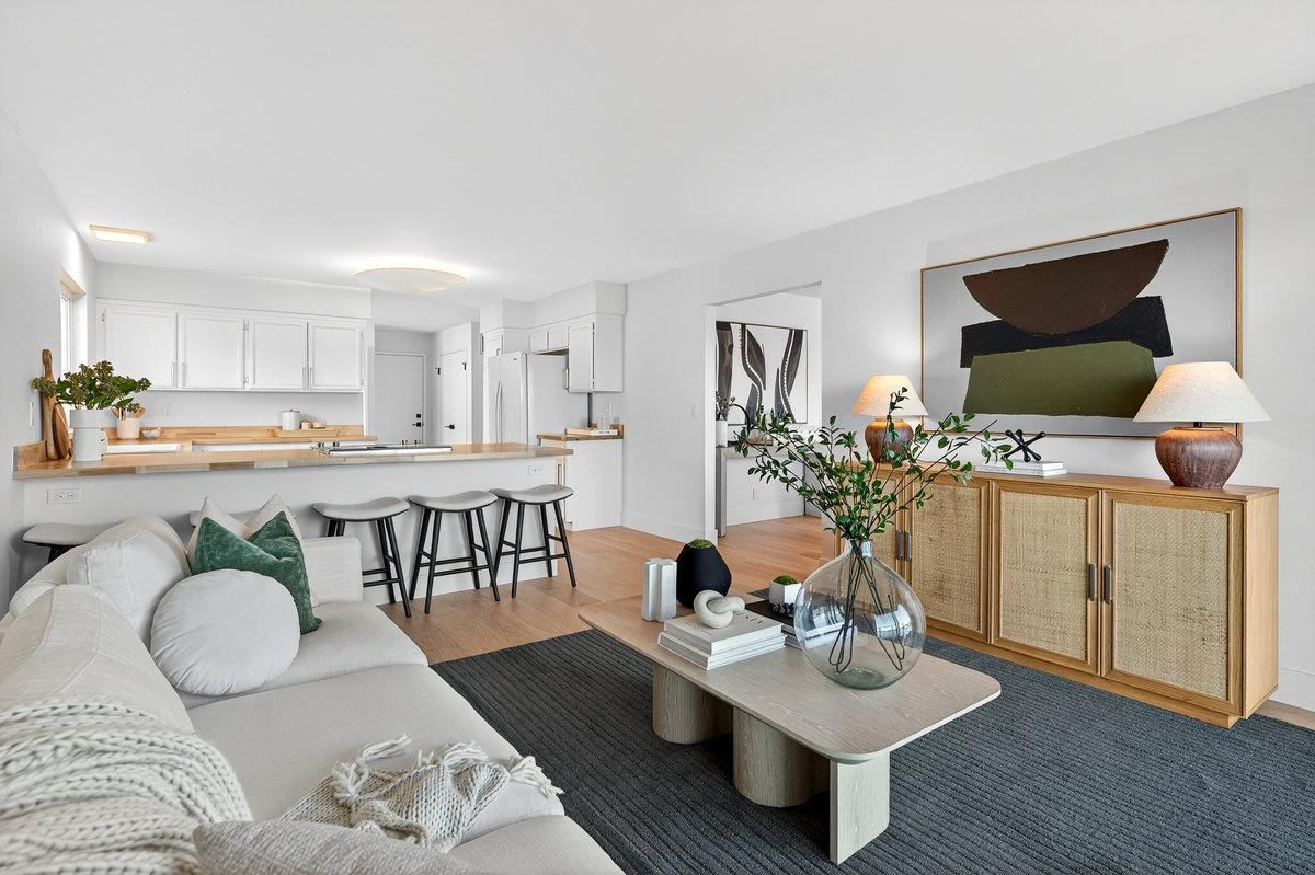 Interior, Kitchen, Living room, Wood Texture Flooring