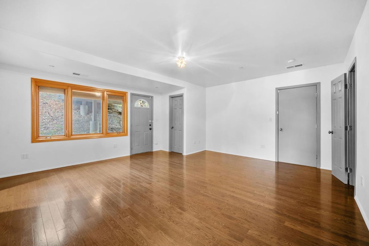 Empty room, Interior, Wood Texture Flooring