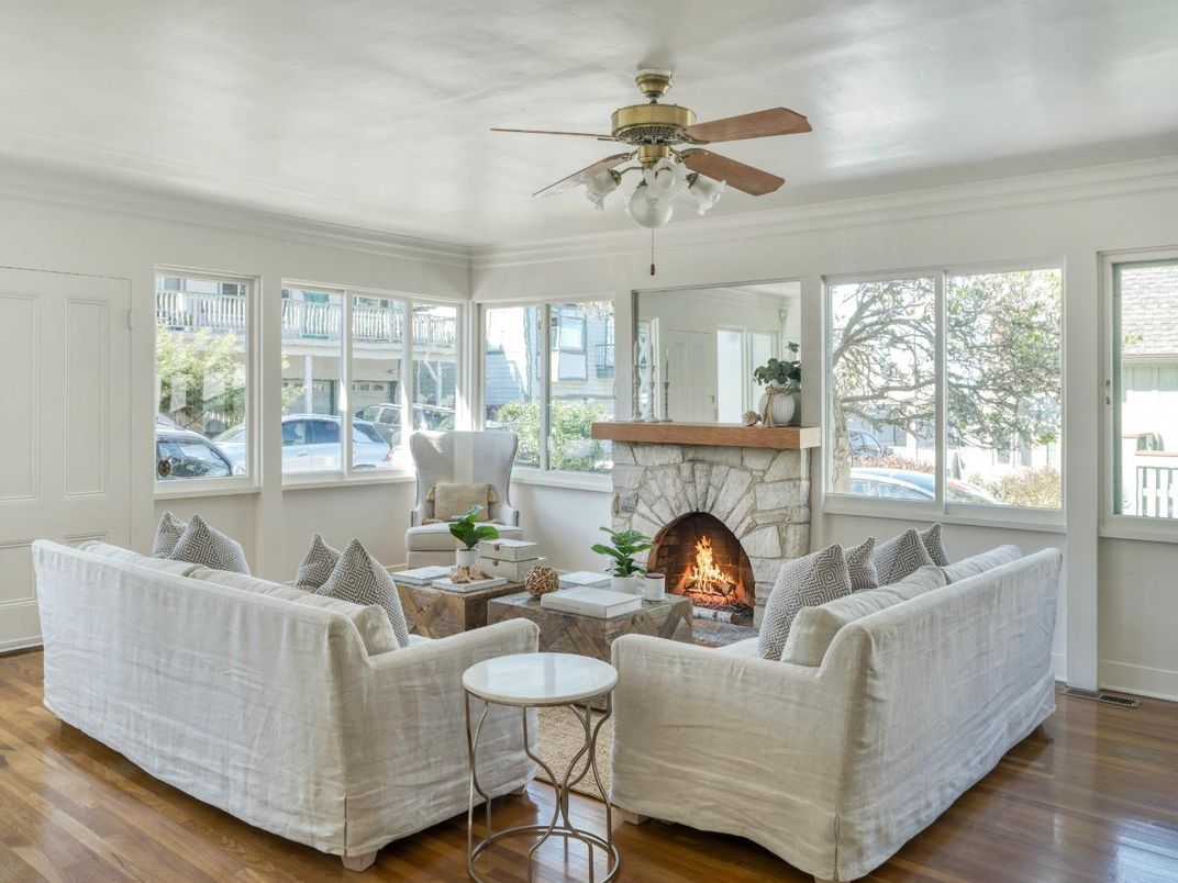 Fireplace, Interior, Living room, Wood Texture Flooring