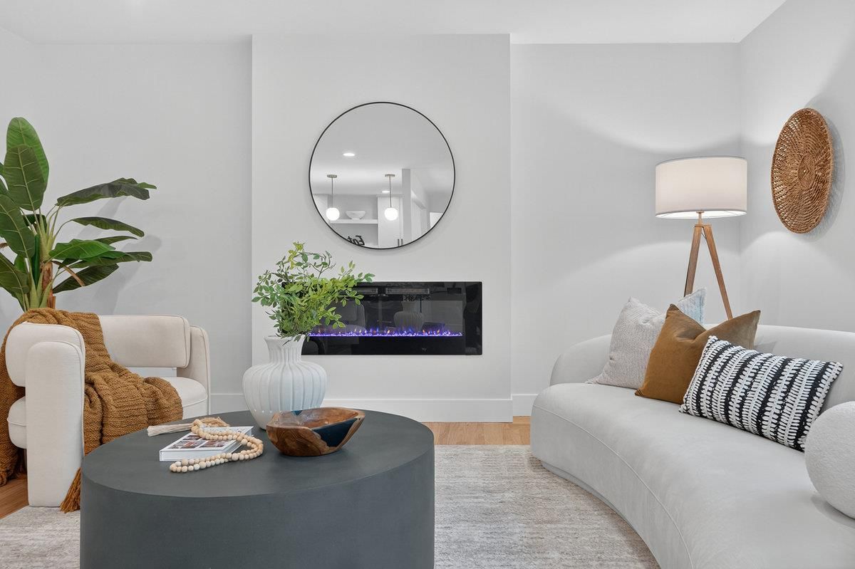 Fireplace, Interior, Living room, Wood Texture Flooring