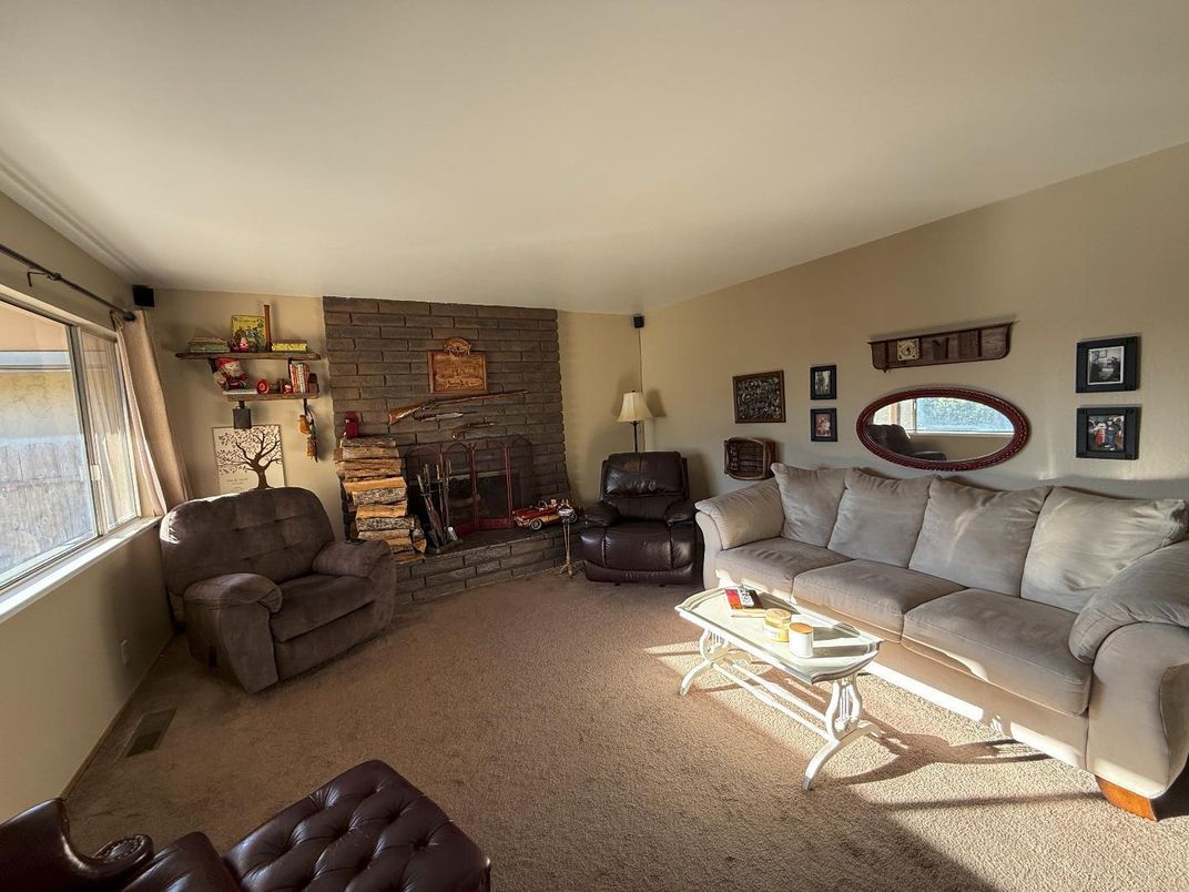 Fireplace, Interior, Living room, Stone Walls