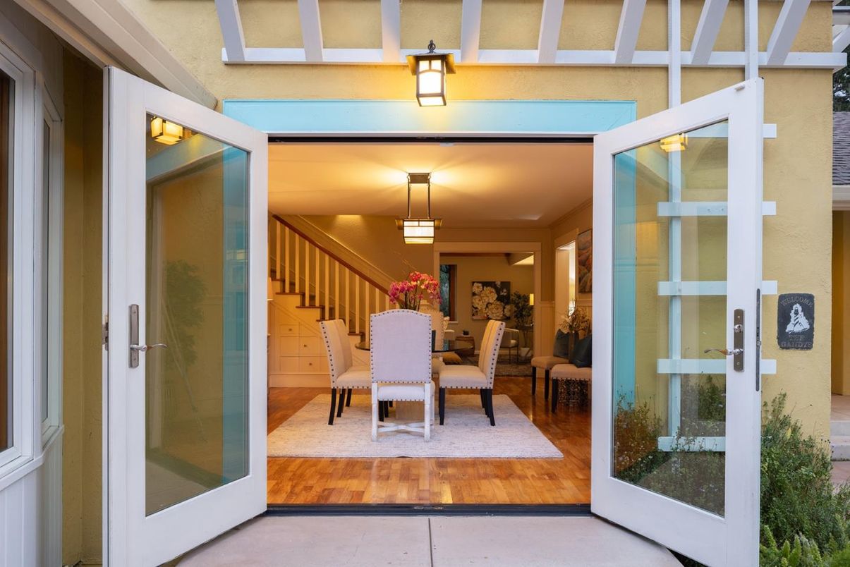 Dining room, Interior, Wood Texture Flooring