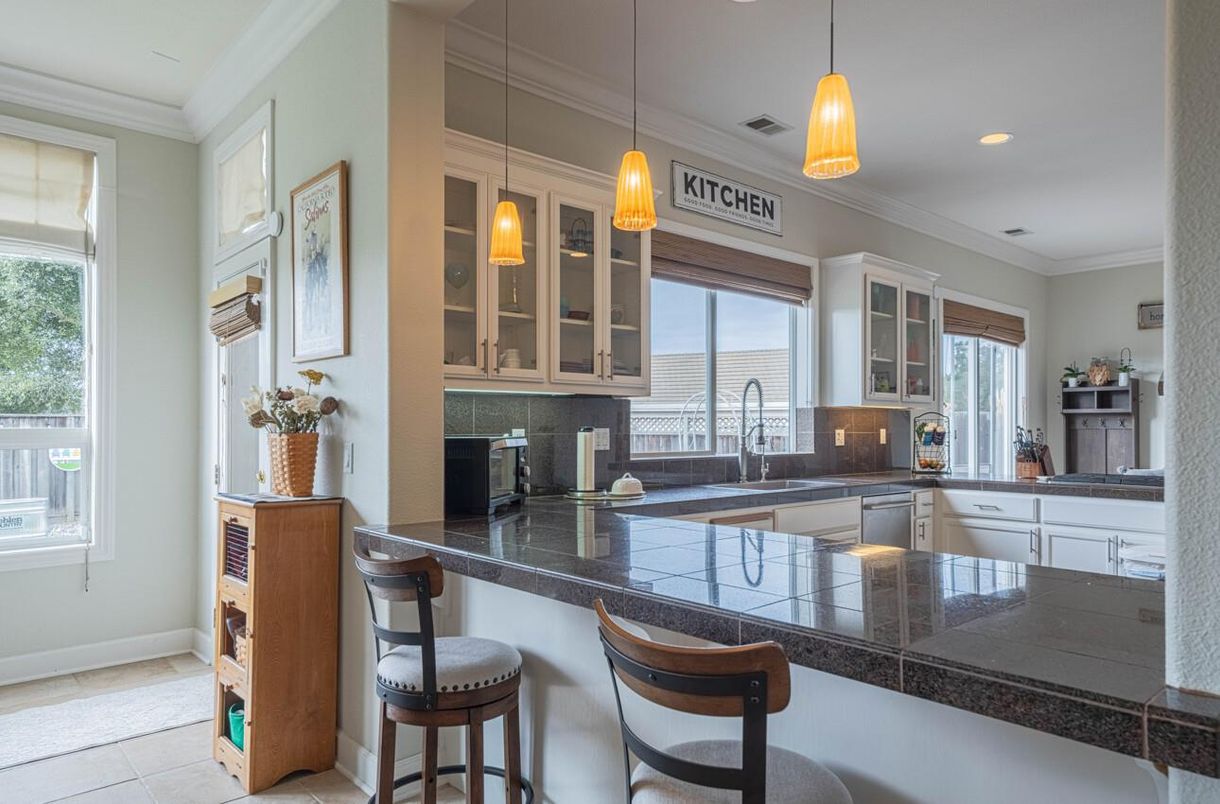 Interior, Kitchen, Pendant Lights, Recessed Lighting
