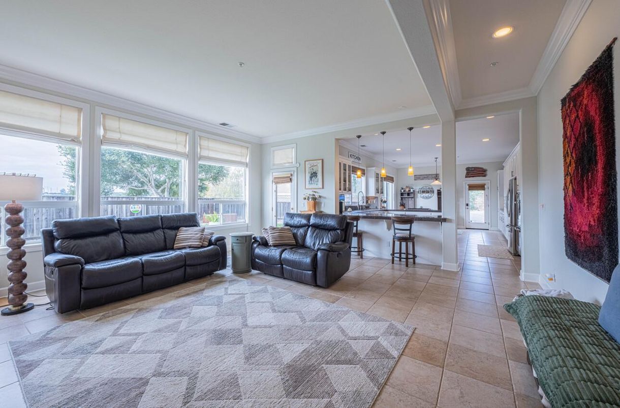 Interior, Kitchen, Living room, Pendant Lights, Recessed Lighting