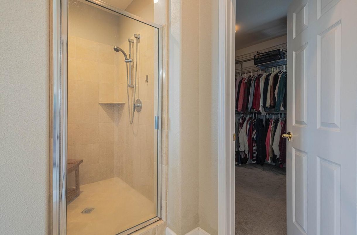 Bathroom, Glass Shower, Interior, Walk-in Closets