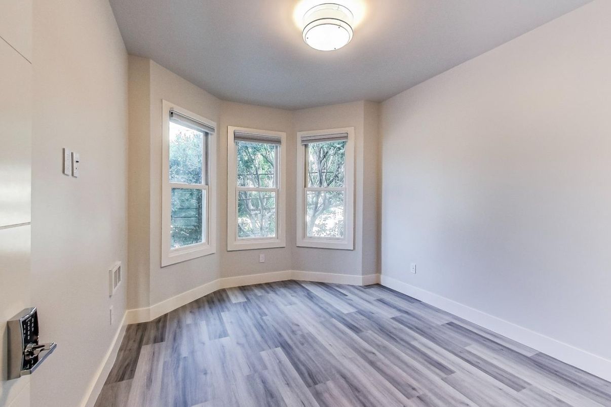 Empty room, Interior, Wood Texture Flooring