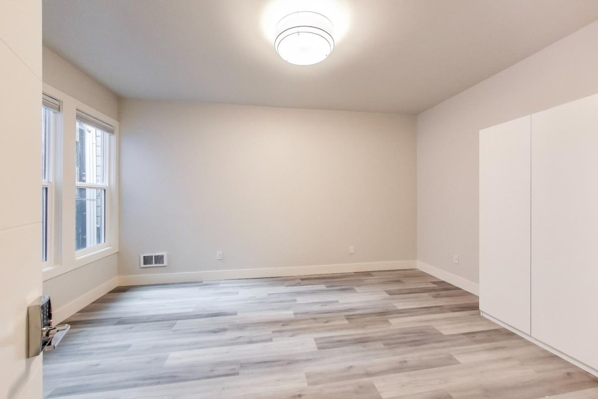 Empty room, Interior, Wood Texture Flooring