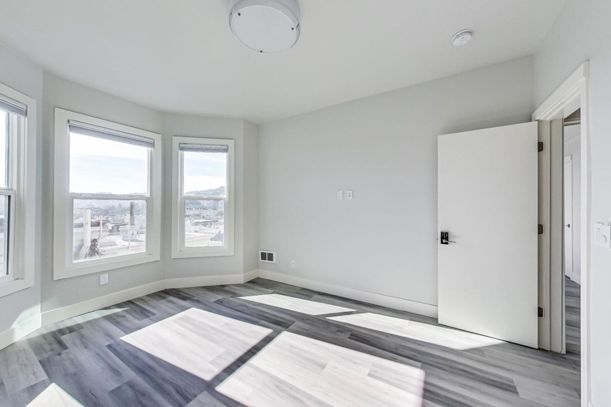 Empty room, Interior, Wood Texture Flooring