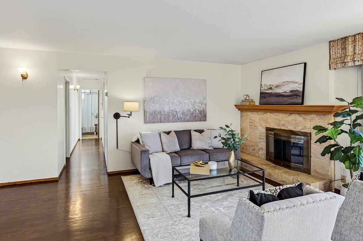 Fireplace, Interior, Living room, Wood Texture Flooring