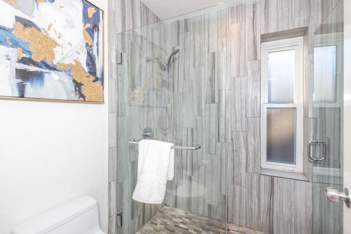 Bathroom, Glass Shower, Interior