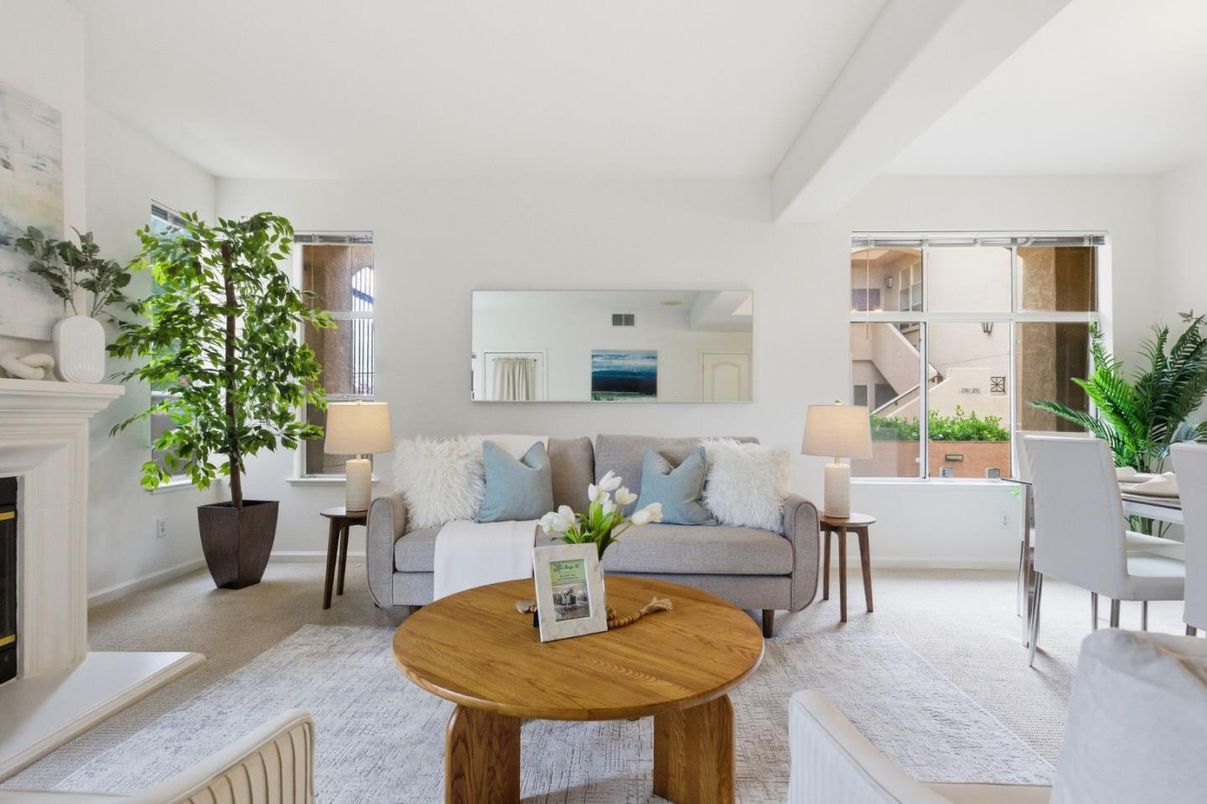 Dining room, Fireplace, Interior, Living room