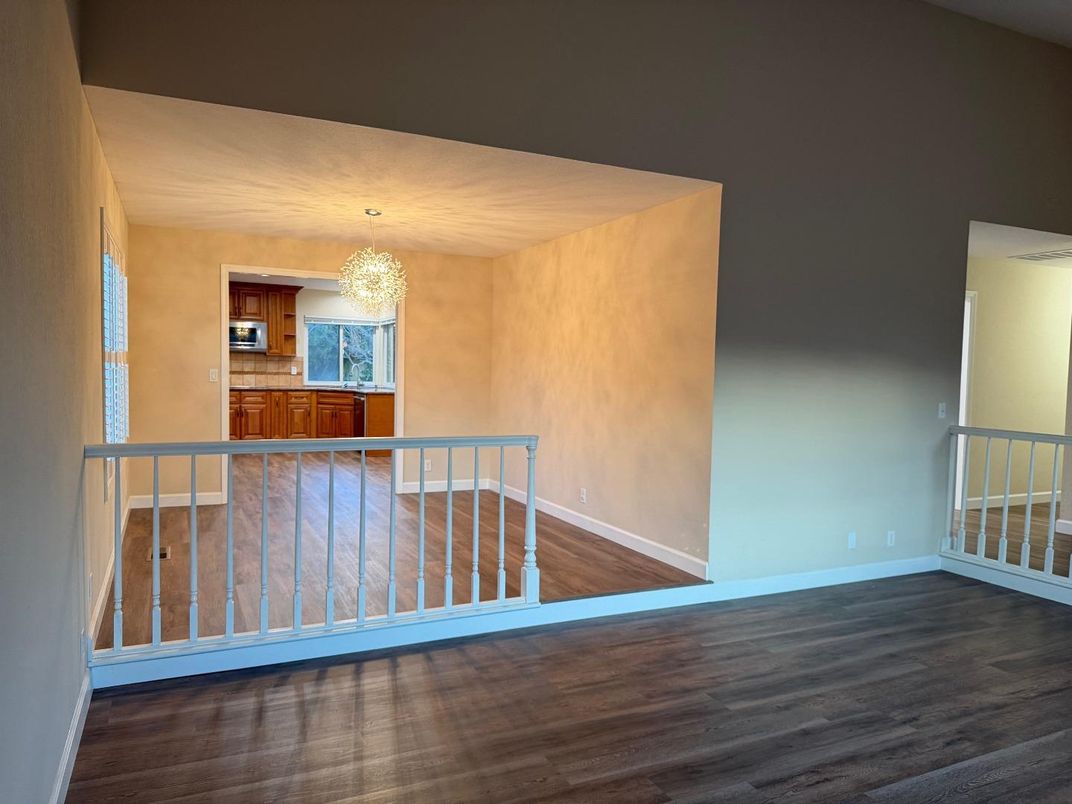 Chandelier, Interior, Wood Texture Flooring