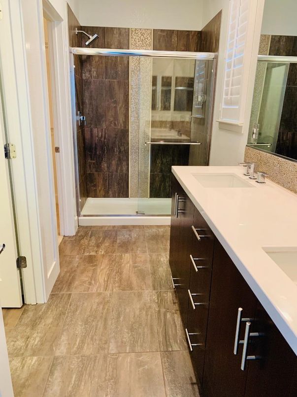 Bathroom, Glass Shower, Interior