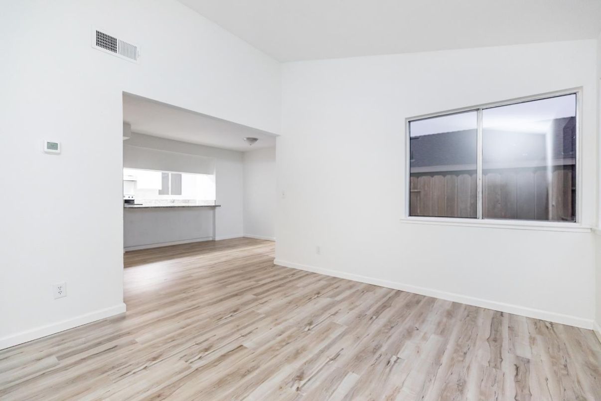 Empty room, Interior, Wood Texture Flooring