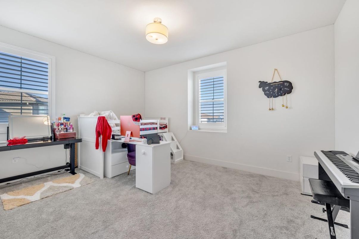 Home Office, Interior, Piano