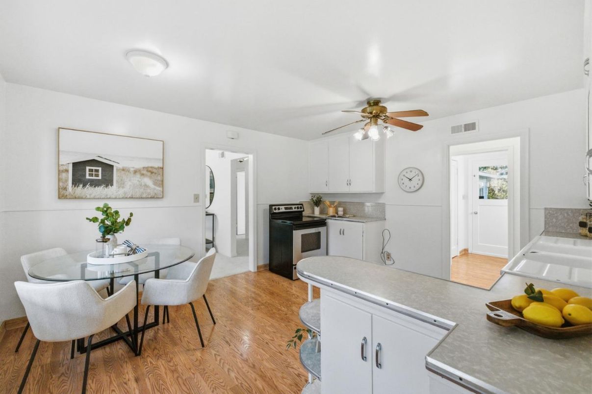 Dining room, Interior, Kitchen, Wood Texture Flooring