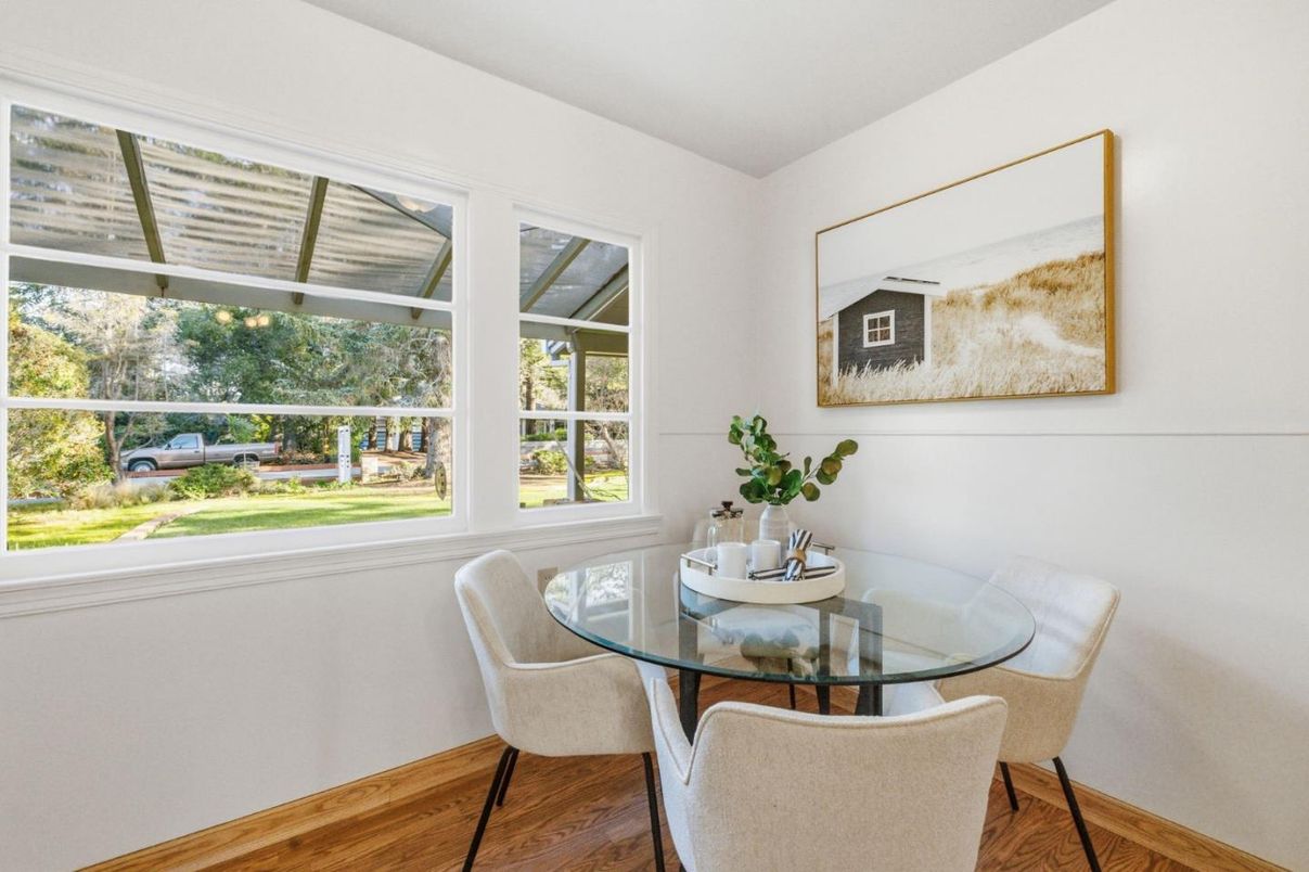 Dining room, Interior, Wood Texture Flooring