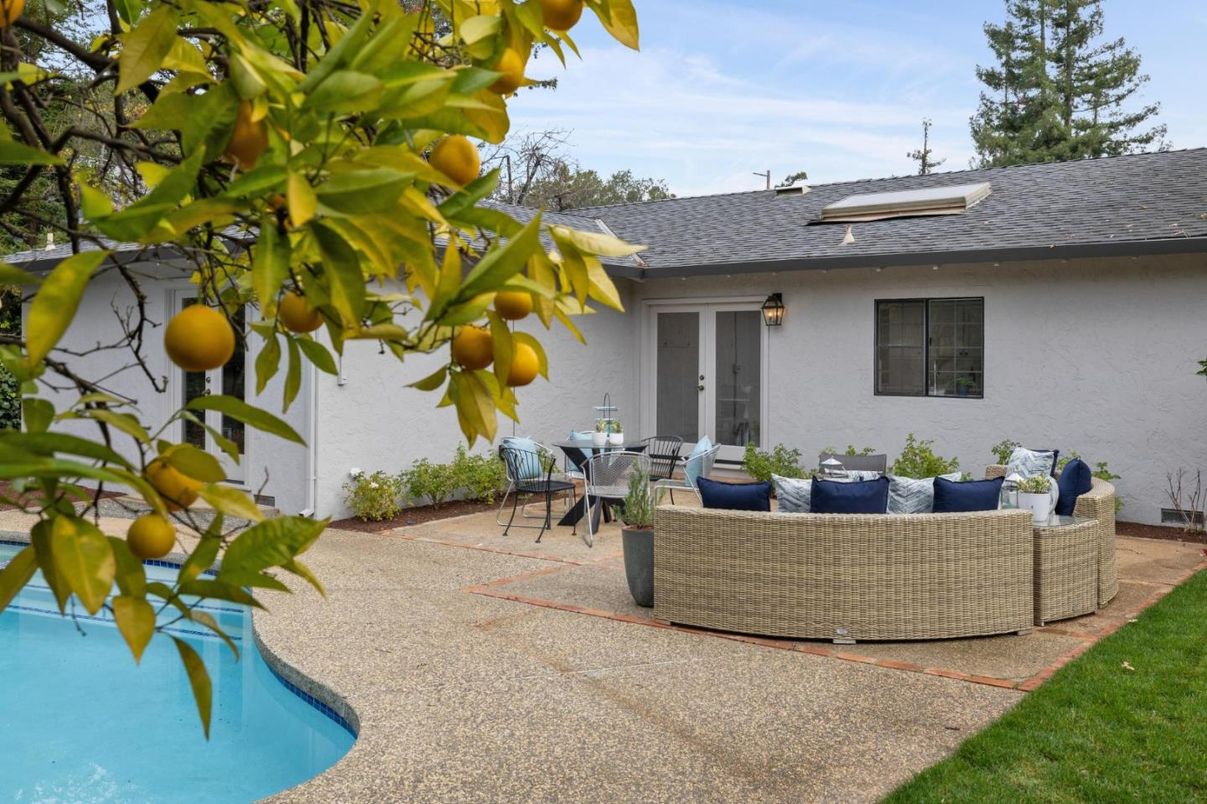 Exterior, Pool, Solar Panels