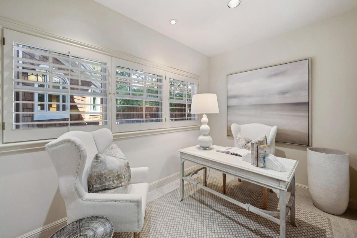 Home Office, Interior, Recessed Lighting