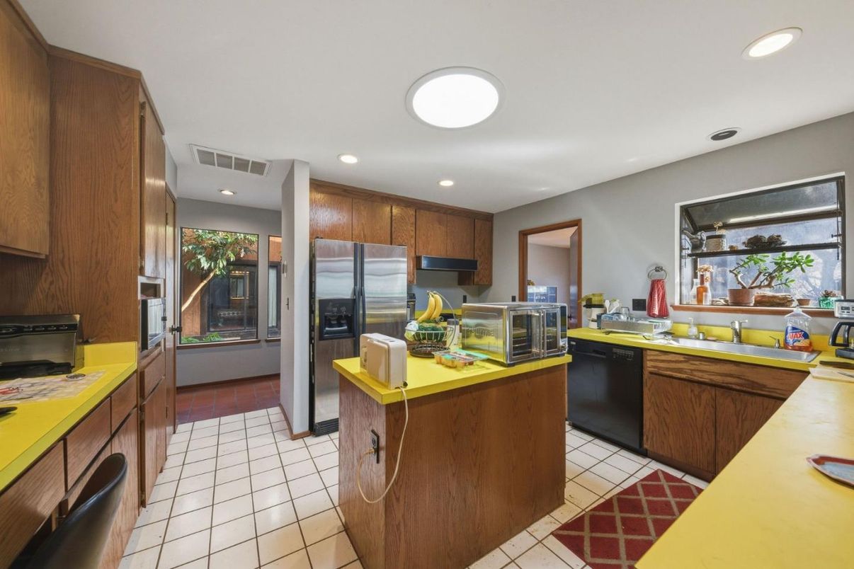 Interior, Kitchen, Recessed Lighting, Stainless Steel Appliances