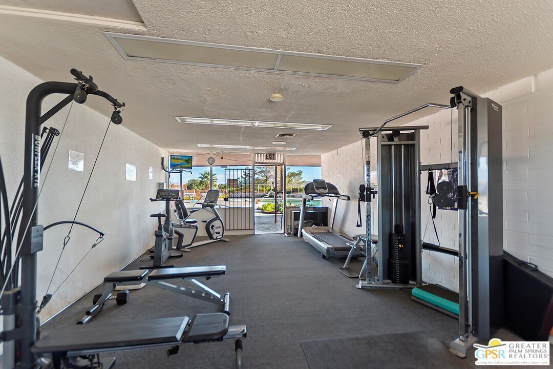 Fitness Equipment, Gym, Interior