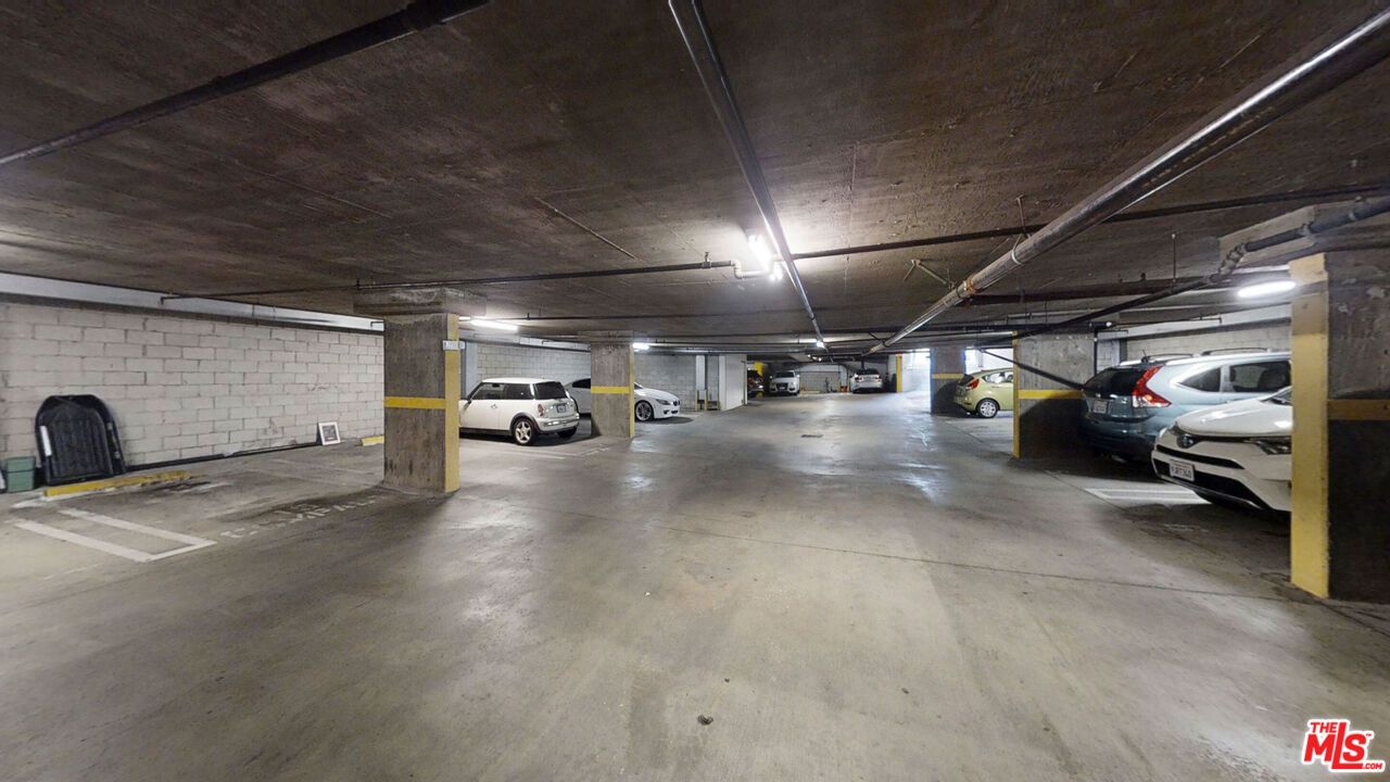 Garage, Interior, Recessed Lighting, Stone Walls