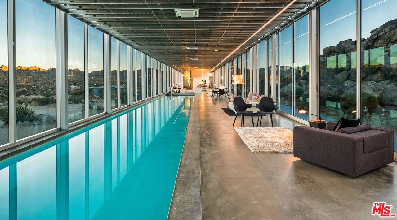 Interior, Pool, Recessed Lighting, Water