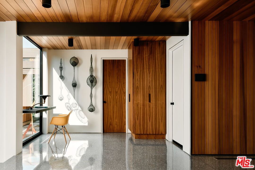 Interior, Recessed Lighting, Wooden Ceilings, Wooden Walls