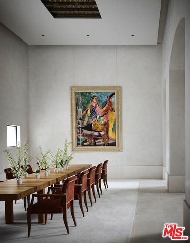 Dining room, Interior, Recessed Lighting