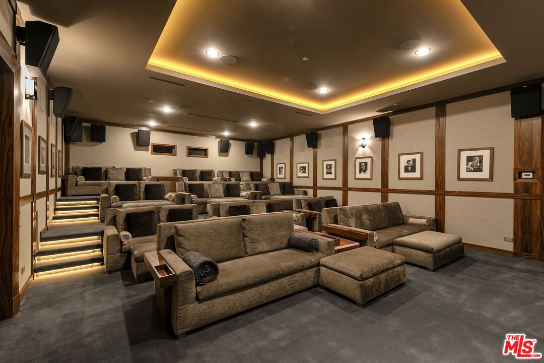 Interior, Recessed Lighting, Theatre Room