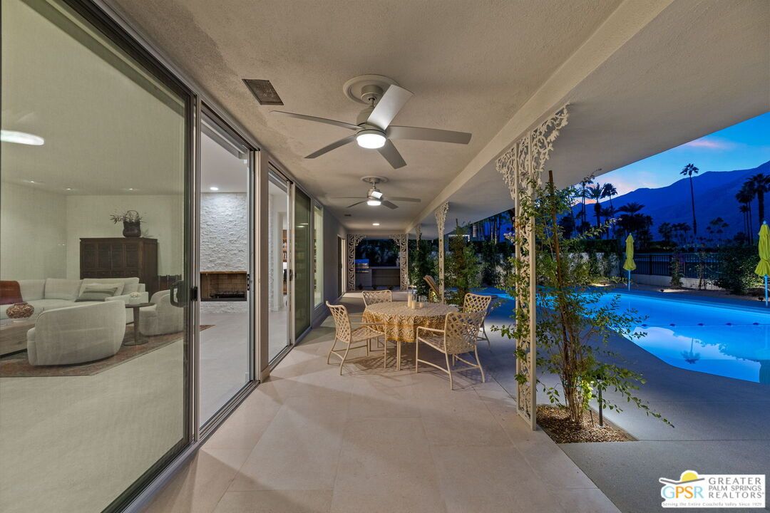 Dining room, Exterior, Interior, Pool, Recessed Lighting