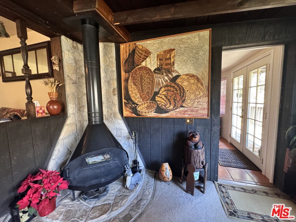 Interior, Wooden Beams