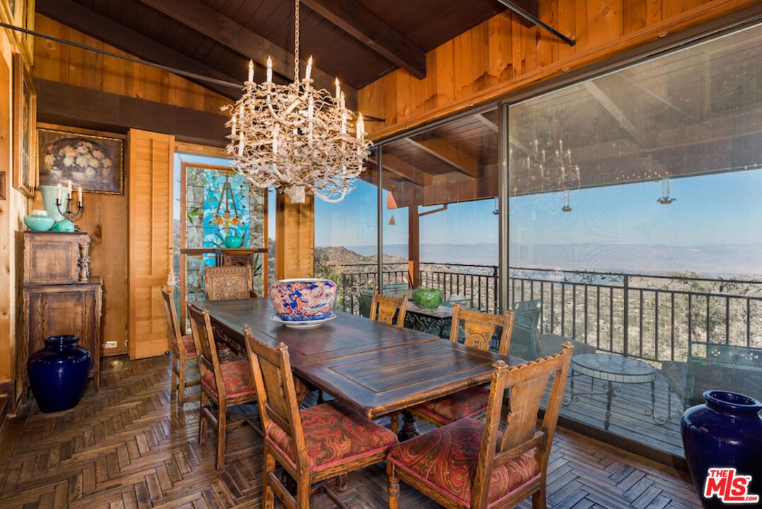 Chandelier, Dining room, Interior, Wooden Beams, Wooden Ceilings, Wood Texture Flooring, Wooden Walls