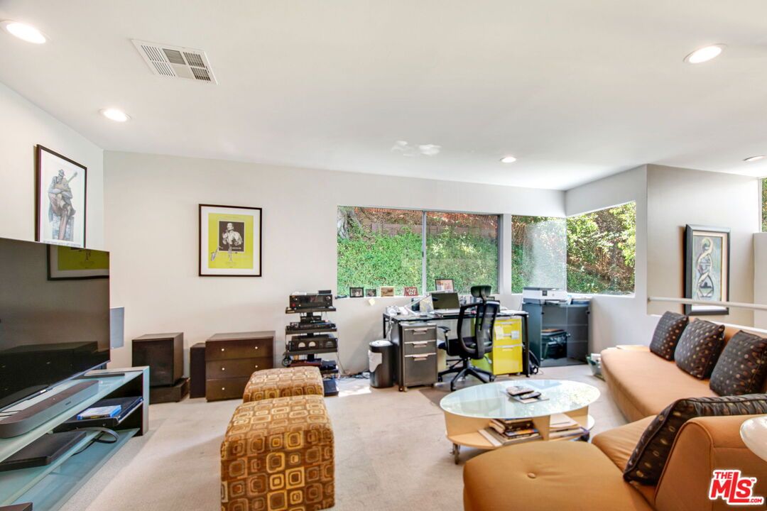 Home Office, Interior, Living room, Recessed Lighting
